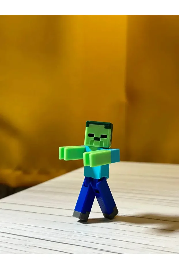 3D Minecraft Zombi - 1