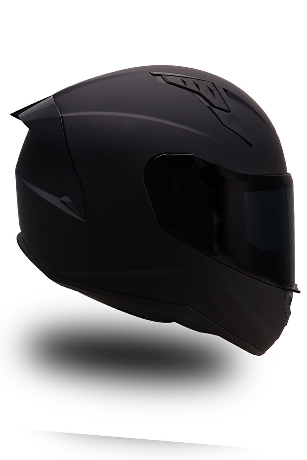 ThunderBolt Mat Siyah Kask - 1