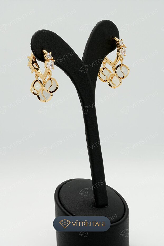 Altın Renk Küpe - 2