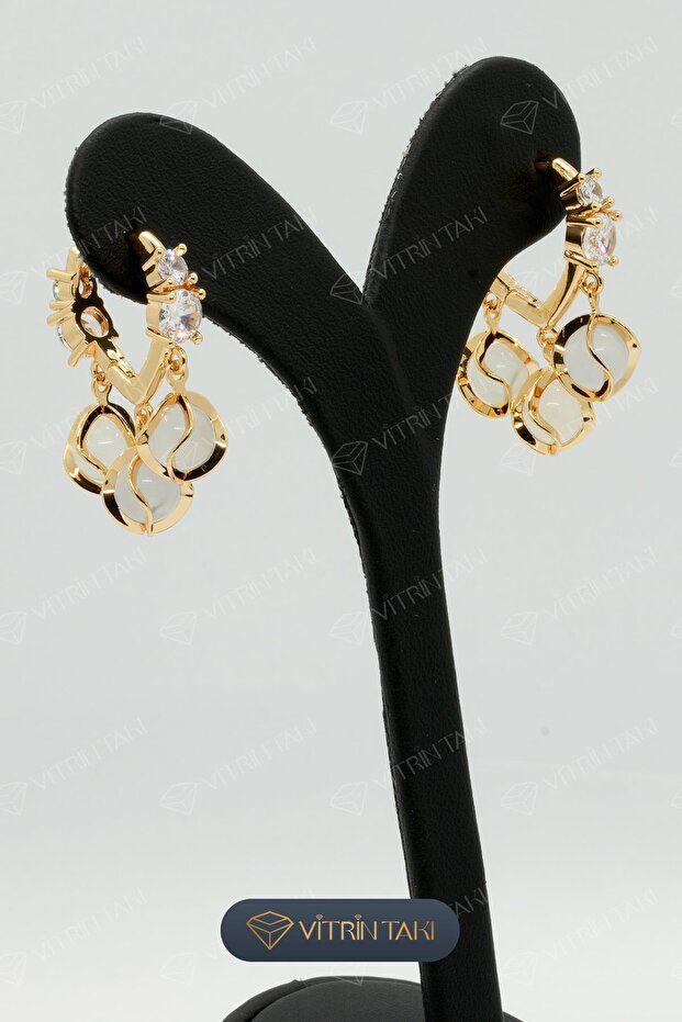 Altın Renk Küpe - 3