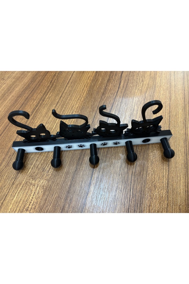 Kedili anahtar askılık - 3