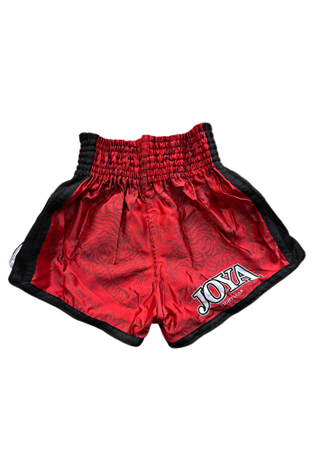 Kick Boks Muay Thai Şortu Kırmızı - 3