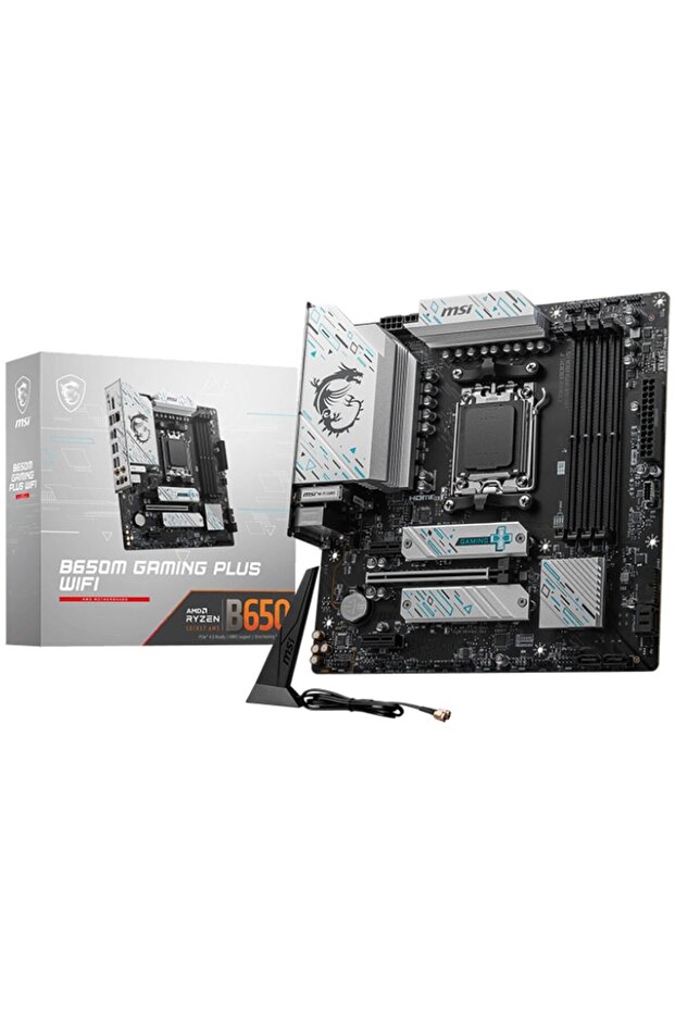 Placă de bază B650M GAMING PLUS WIFI, Socket AM5, DDR5, BT, Micro ATX - 4