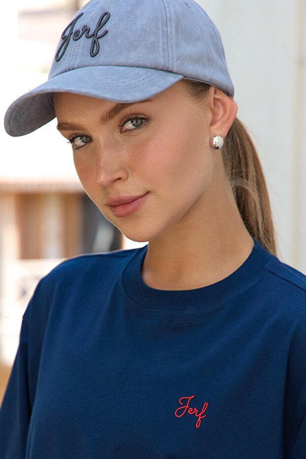 Tricou Aura Oversize Bleumarin - 3