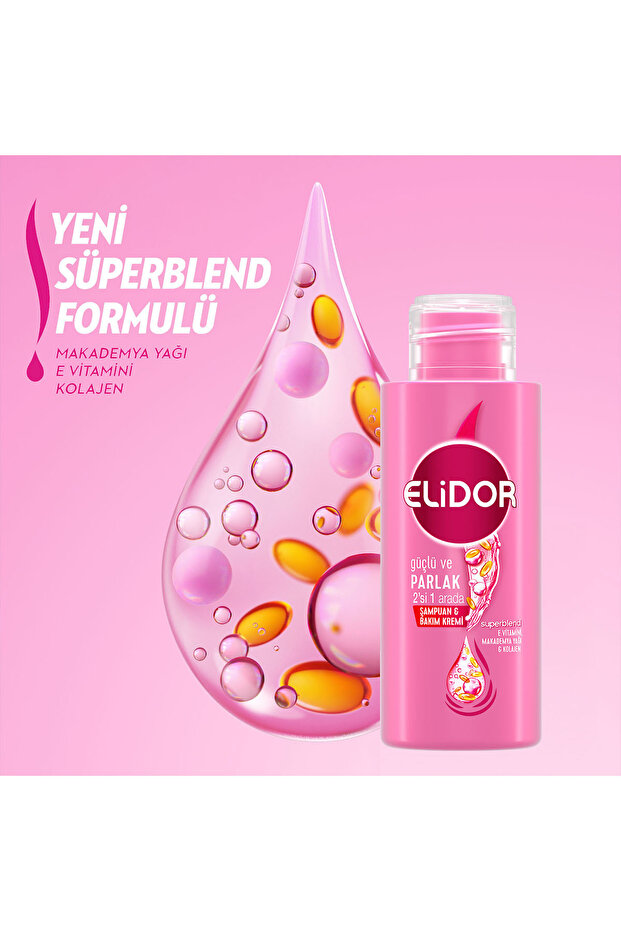 Men Şampuan & Duş Jeli 3in1 90 ml x2 + Elidor Şampuan & Bakım Kremi Güçlü ve Parlak 90 ml x2 - 8