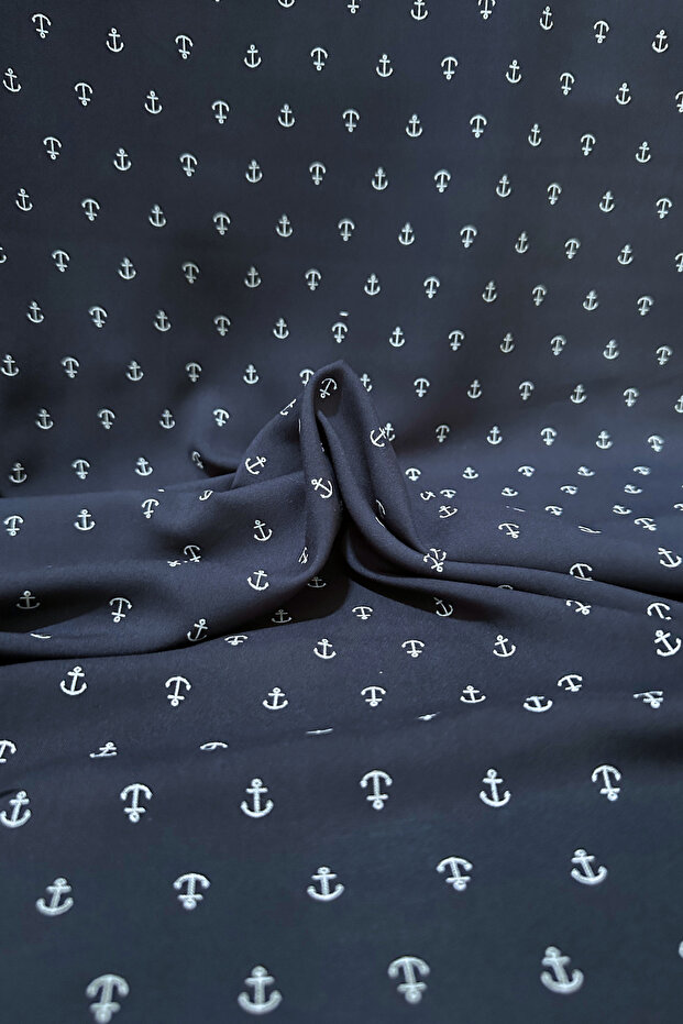 Tok Duruşlu Dökümlü Viskon Kumaş - Elbiselik Gömleklik Eteklik - 3