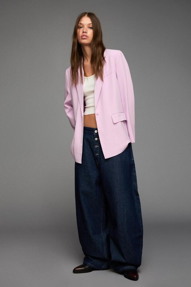 Sırtı askılı blazer - 3