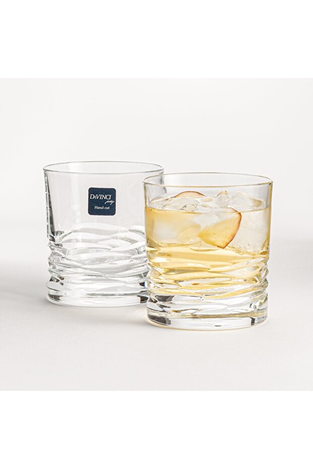 طقم كاسات كريستال 2 قطعة 290 مل من آر سي آر مجموعة ويف دوف