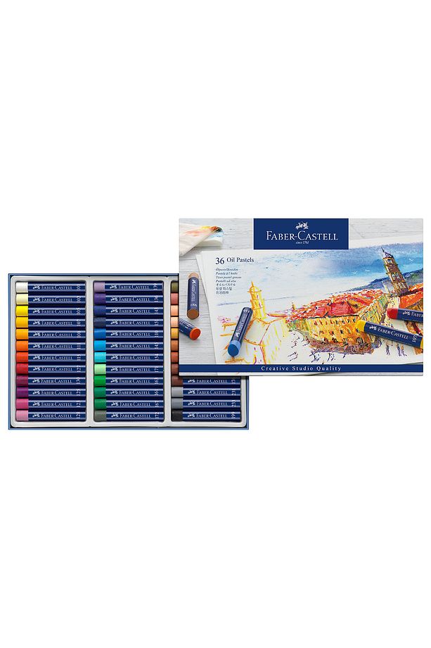 Goldfaber Yağlı Pastel 36'lı Yüksek Pigmentli Canlı Renkler - 2