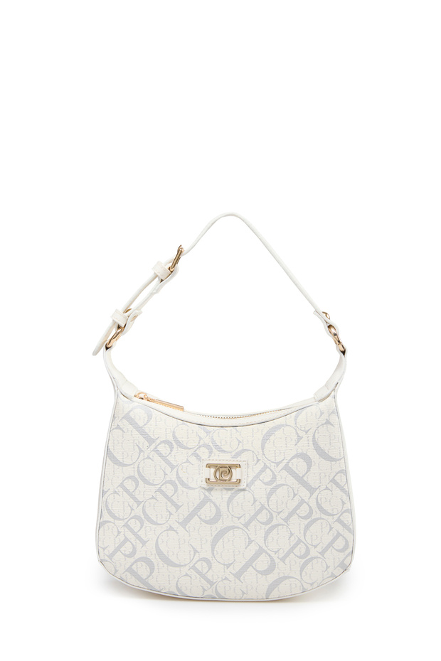 Monogram White Women's Shoulder Bag 05Po25Y2510