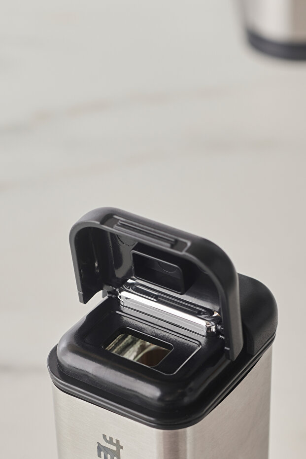 Shinex Inox Standlı 7 Parça Cam Baharat Seti 100 Ml - 4