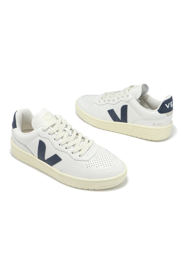 V90 Kadın Deri Sneaker - 7