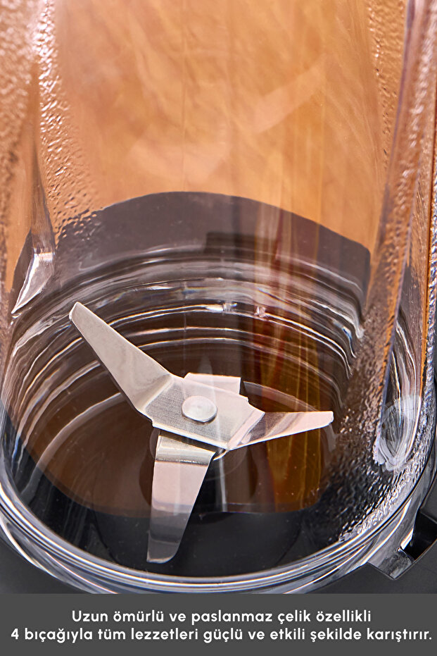 Smooth and Crush Personal Kişisel Smoothie Blender Inox - 6