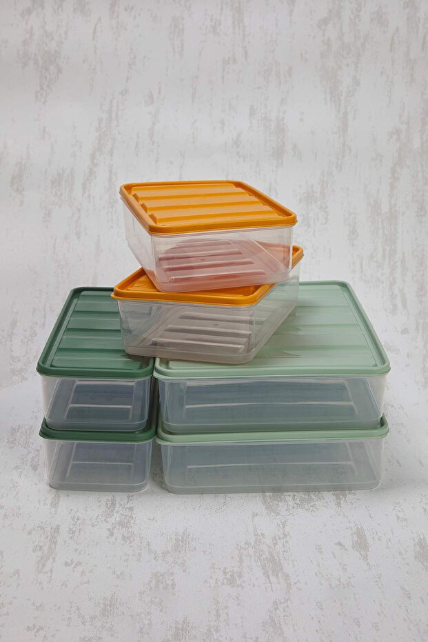 6'lı Buzdolabı Düzenleyici 2x(3,5, 1,65, 1,75 Lt) TPHSS25SKB00003 - 6