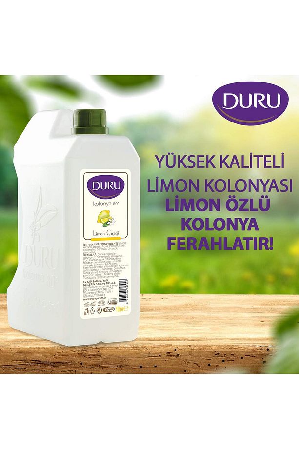 Limon Kolonya Bidon 80 Derece 900 Ml - 1