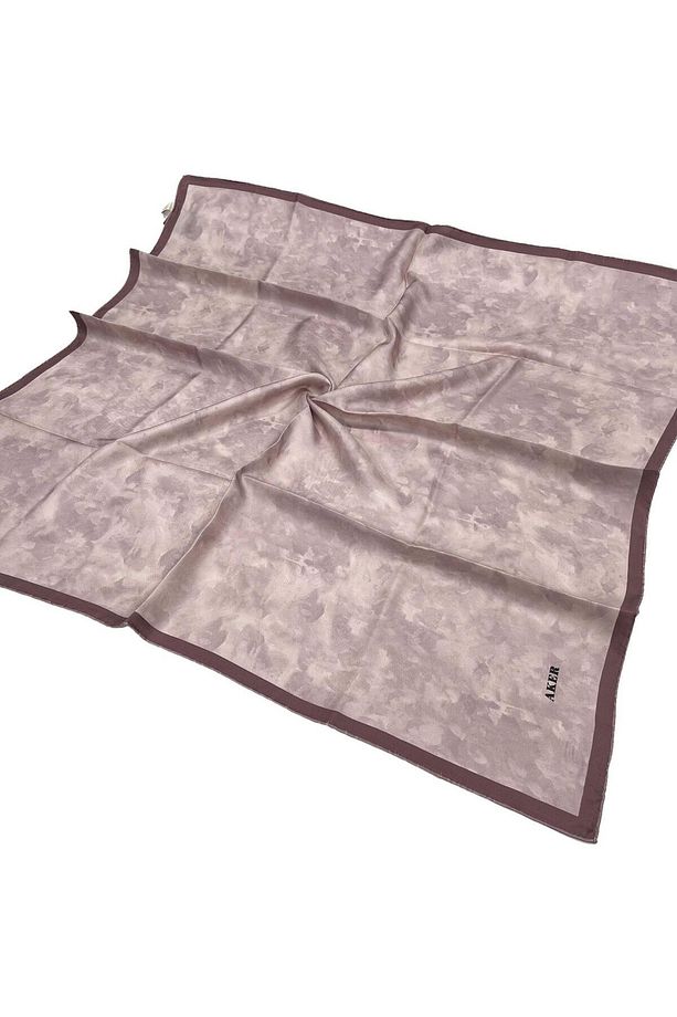 İpek Eşarp - 7208713-995 Gül Kurusu Twill - 1