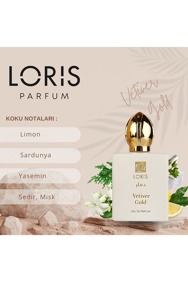 Dmar Vetiver Gold Unisex Edp 50 ml | Limonun Ferahlığı, Oud’un Büyüsüyle - 2