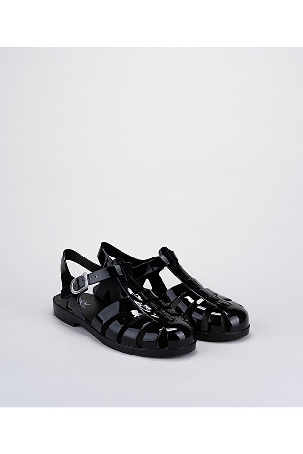 Bıarrıtz Brillo Siyah Kadın Sandalet - 1