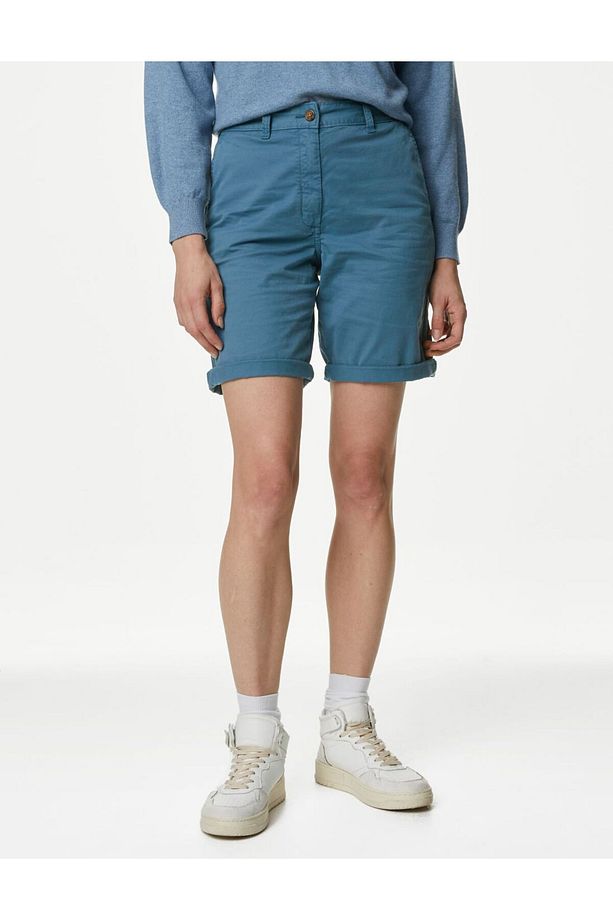 Regular Fit Chino Şort - 2