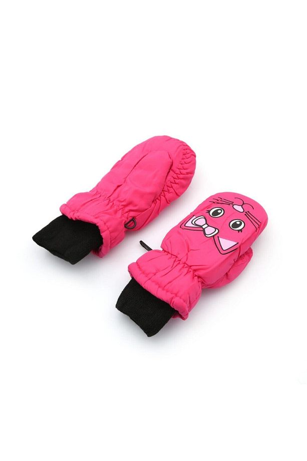 Bebek Kar Eldiveni Tek Parmak Pembe - 2