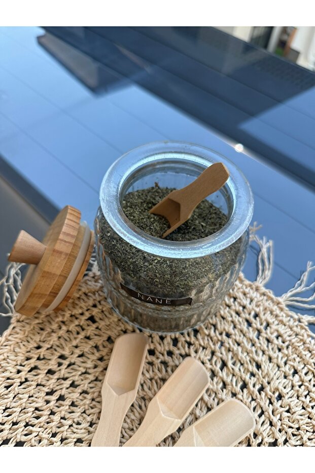 Bambu Kürek Ölçü Kaşığı 6'lı - 4