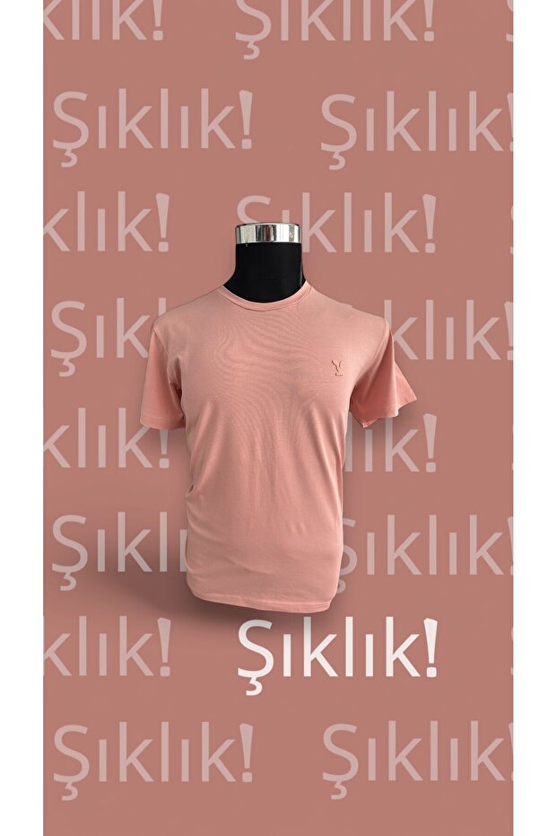 BİSİKLET YAKA ERKEK TSHİRT - 3