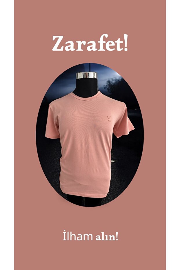 BİSİKLET YAKA ERKEK TSHİRT - 4