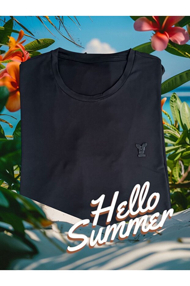 BİSİKLET YAKA ERKEK TSHİRT - 3