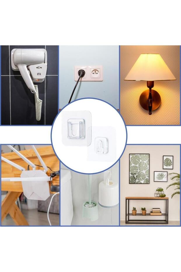 1 Set Snap Clip Item Fixing Hanger Table Mirror Picture Fixing Apparatus - 2