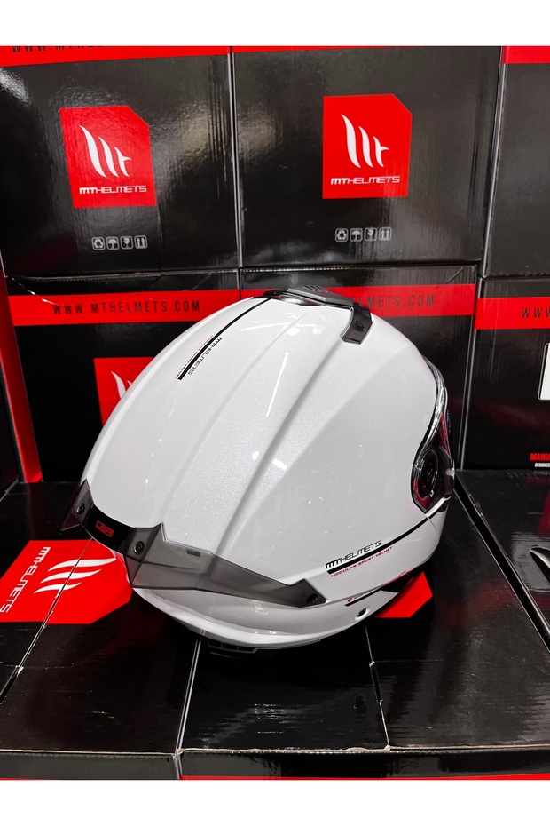 Helmets Atom 2 Sv Solid Çene Açılır Kask - 8