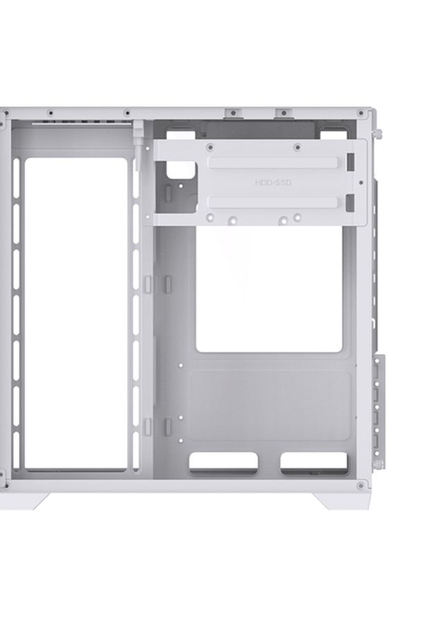Orion Cube 5x Tuştan Değişen RGB Fanlı M-Atx Boş Bilgisayar Kasası Beyaz - 8