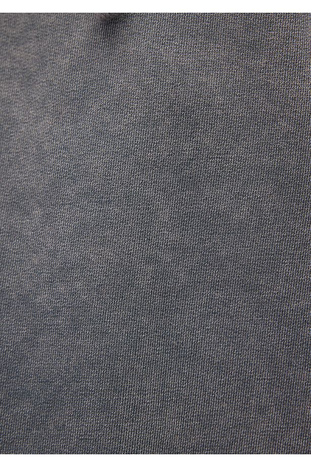 Kapüşonlu Gri Sweatshirt 0S10175-70098 - 7