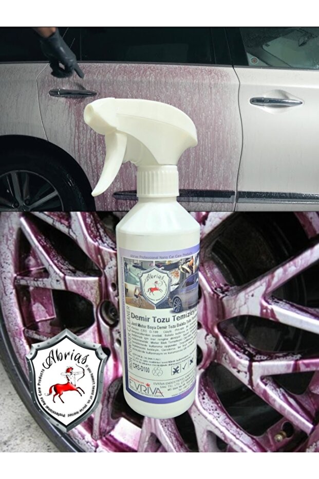 Demir Tozu Jant Boya Yüzey Temizleyici Pro 500ml - 2