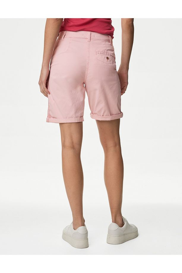 Regular Fit Chino Şort - 2
