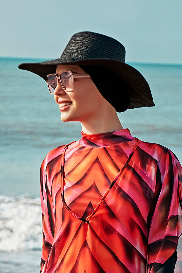 Hasır Şapka Siyah Rş-64 - 5