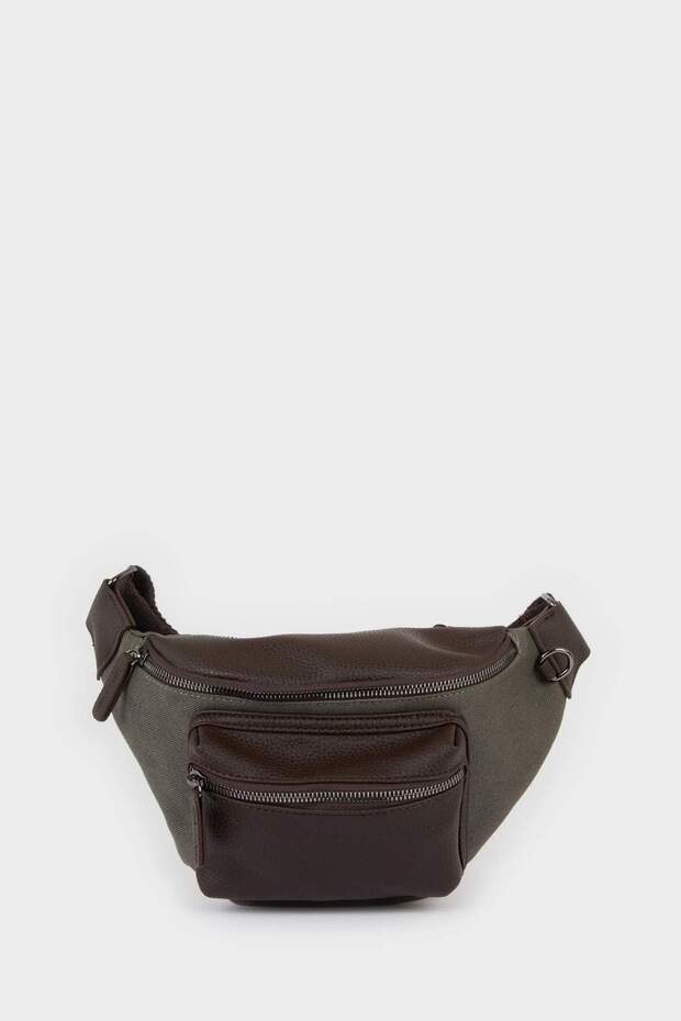 Men's Canvas Waist Bag F6444Axns