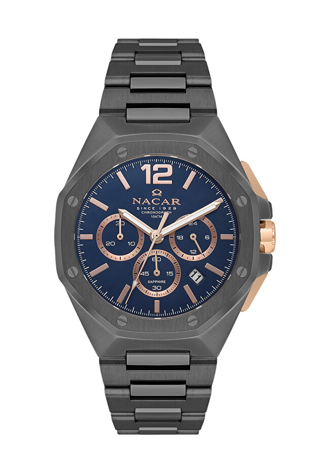Sapphire Glass Sport Gray Men's Watch Nc08-29430493-Glrm