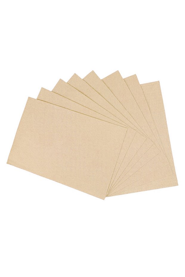 50X70 Felt Sheet Skin Color 10 Pack