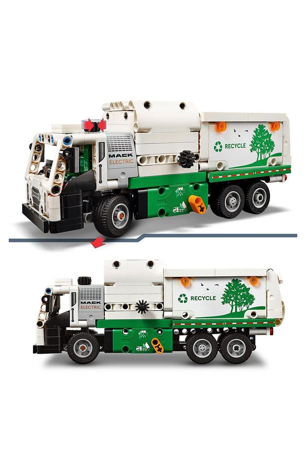 Technic Mack Lr Electric Çöp Kamyonu 42167 - 6