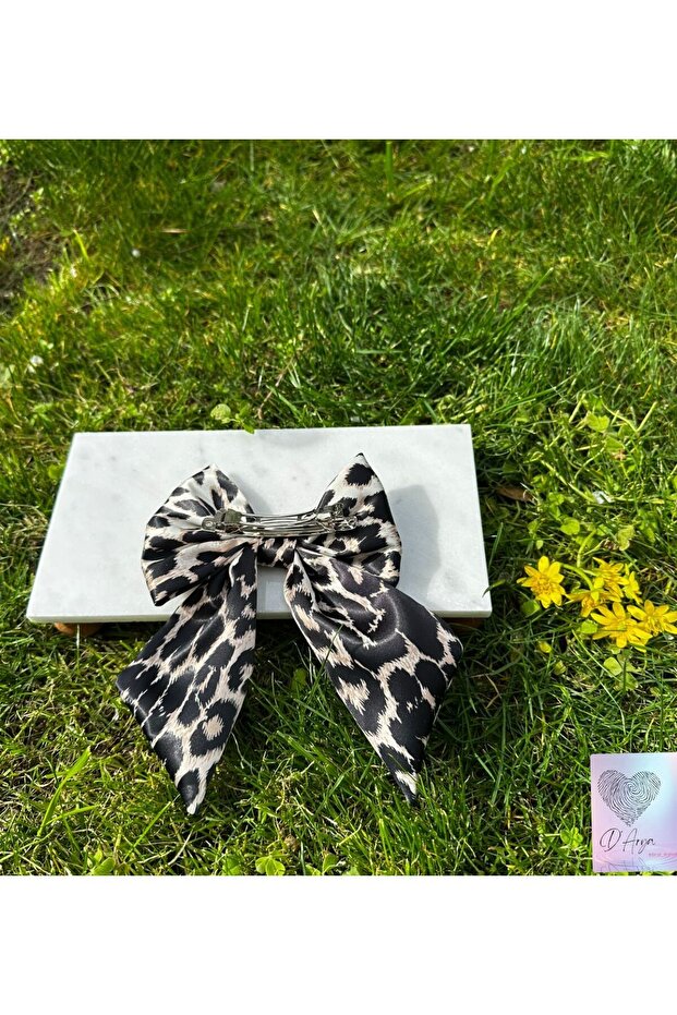 Dd126 Leopard Patterned Bow Buckle - 4