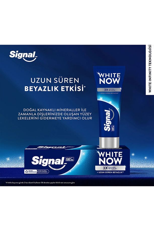 White Now Uzun Süren Beyazlık Diş Macunu 75 ml - 3