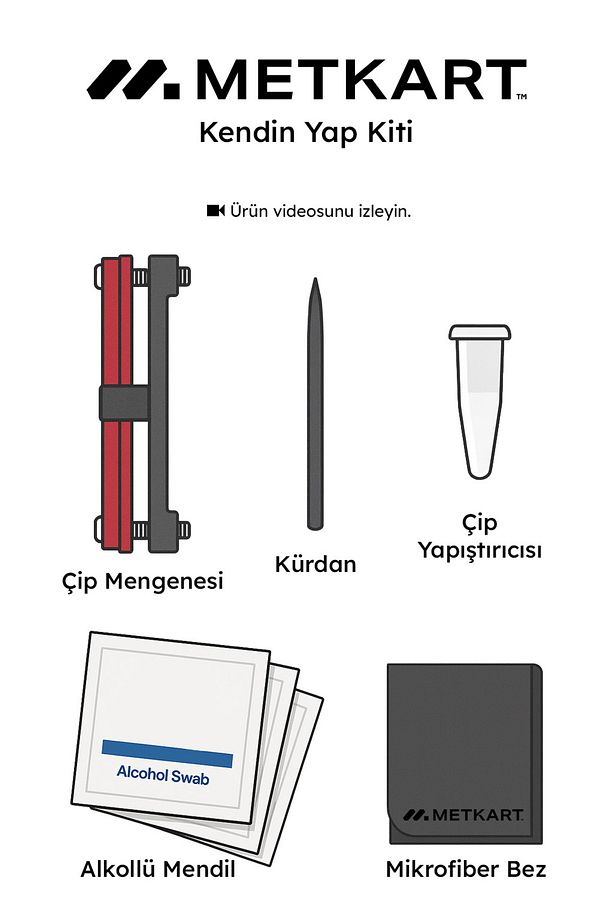 Yeni Nesil Metal Kart - JP Morgan | Çipini Tak Kullan, Paslanmaz Çelik, İsim Baskılı - 6