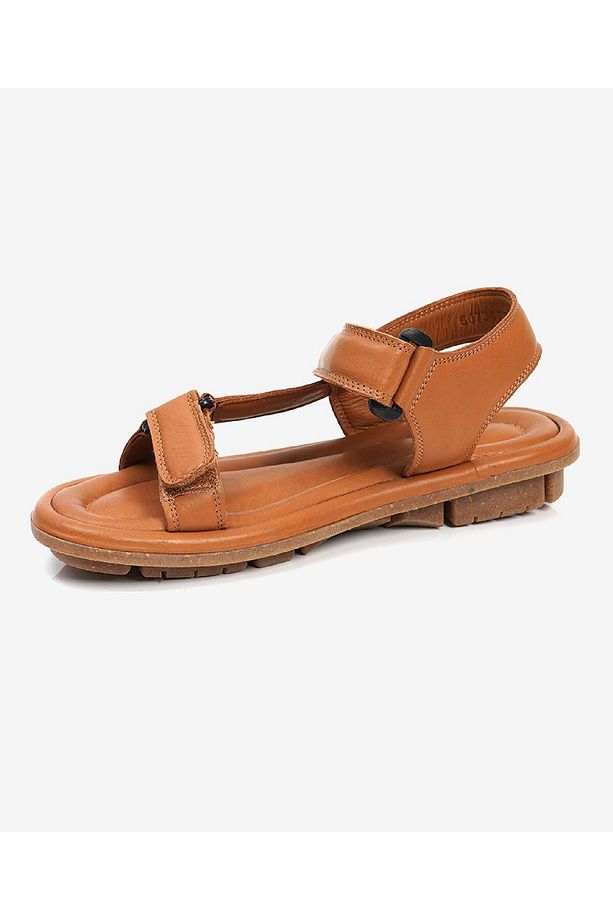 Kadın Taba Hakiki Deri Sandalet 3Y2CS50734 - 2