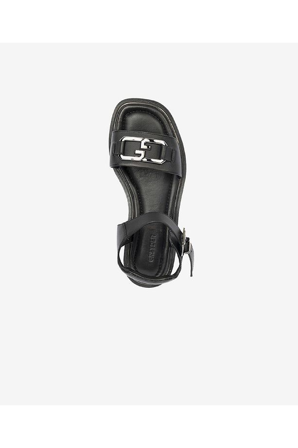 Kadın Siyah Hakiki Deri Sandalet 4Y2CS33561 - 4