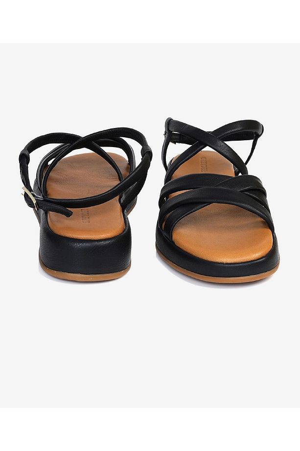 Kadın Siyah Hakiki Deri Sandalet 3Y2CS50712 - 6