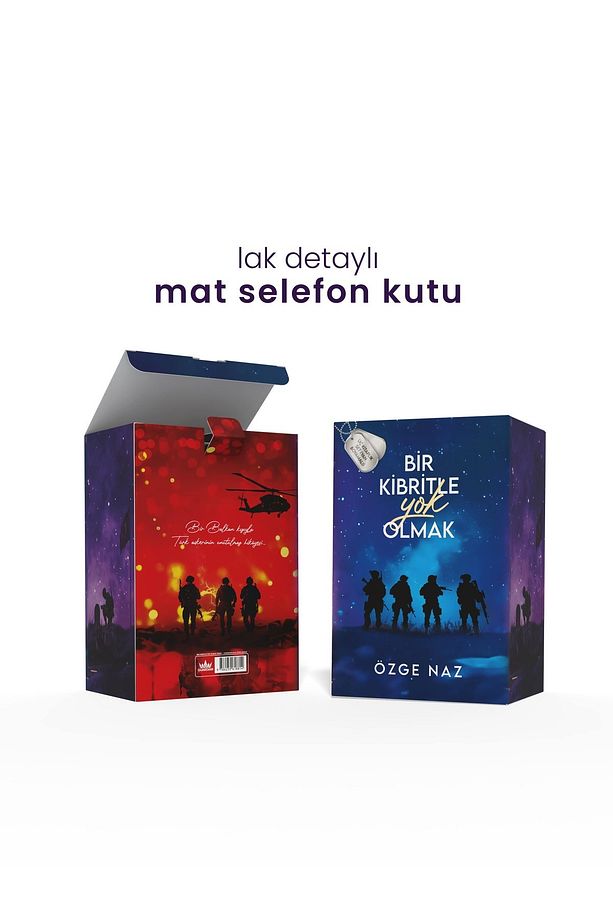 Bir Kibritle Yok Olmak Serisi - Üç Kitaplık Yan Boyamalı Hediyeli Kutu - 3