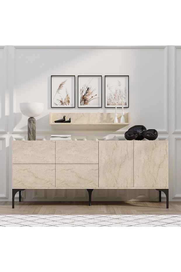 Stella Konsol Travertine - 7