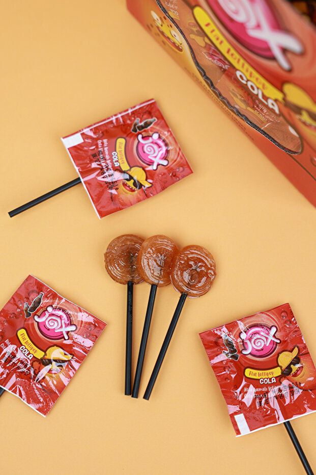 Flat Lollipop Cola - 6