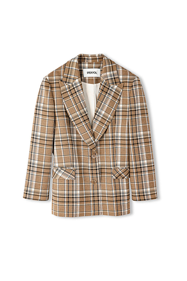 Blazer mit Karomuster - 3