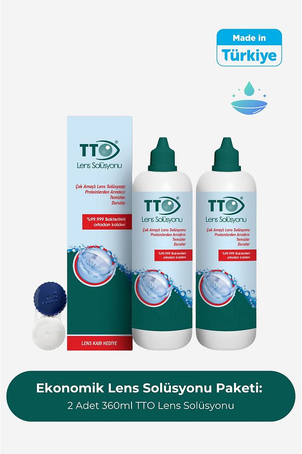 360 ml 2 Adet Lens Solüsyonu Çanta Boy 60 ml Çanta Boy Son Kullanım Tarihi: 09.2026 - 1